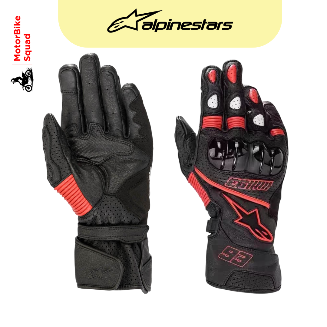 Alpinestars MM93 Twin Ring Gloves Red Black - MotorBike Squad (1)