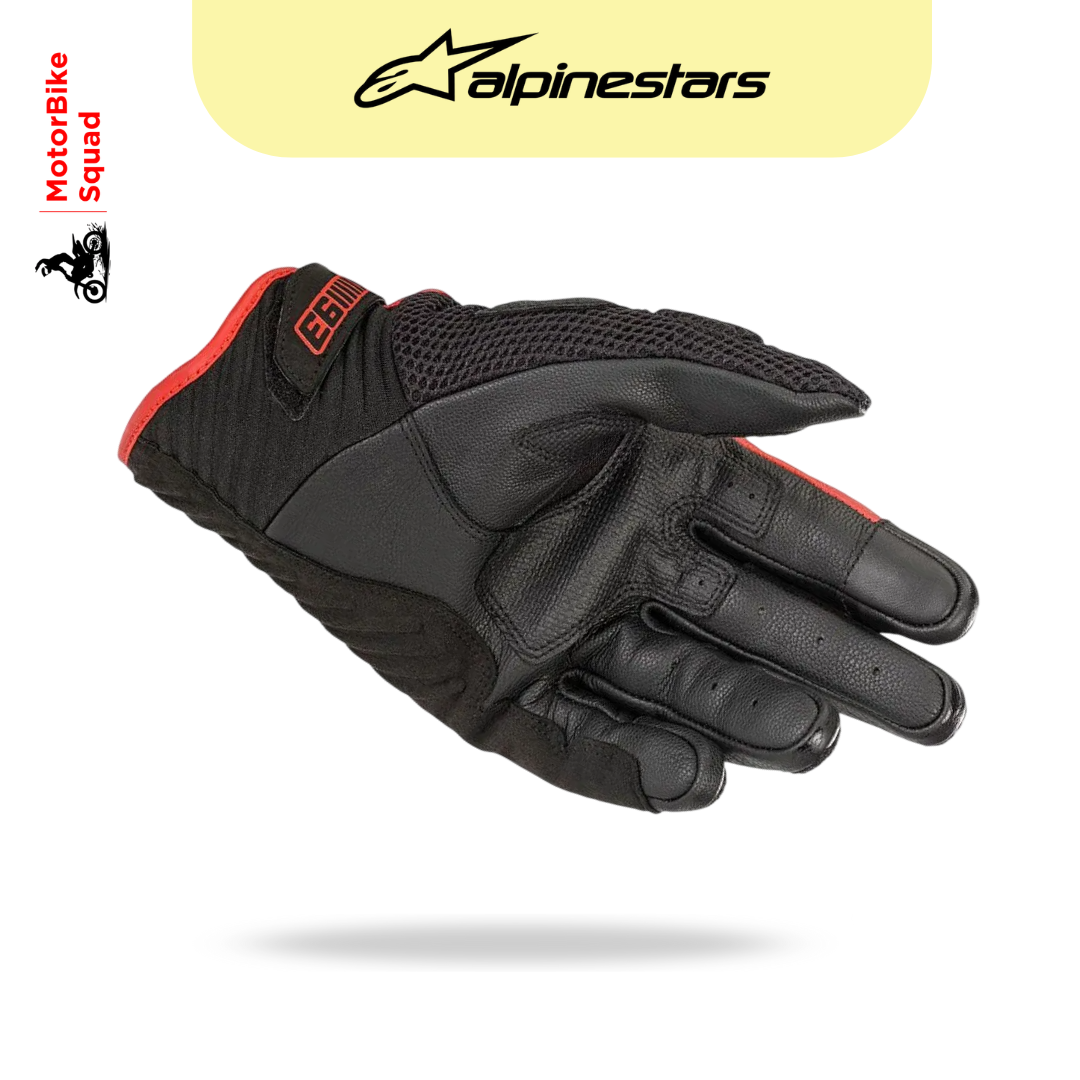 Alpinestars SMX 1 Air V2 Gloves - Red & Black | Original Packaging and Quality