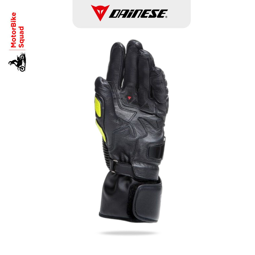 Dainese Druid 4 Black & Yellow Gloves - MotorBike Squad