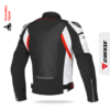 Dainese Super Speed Tex Jacket A Collection - Black White Red: MotorBike Squad