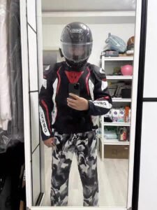 Dainese Avro 4 Limited Addition Motorcycle Leather Jacket - MotorBike Squad (Mastercopy) photo review