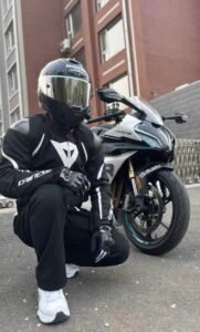 Dainese Estrema Air Tex Jacket - Black White: MotorBike Squad (Mastercopy) photo review