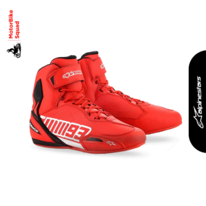 Alpinestars MM93 Austin Boots: Red White - MotorBike Squad