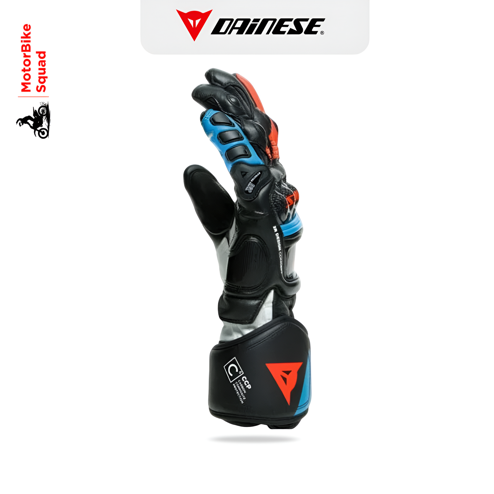 Dainese Druid 3 Leather Gloves Blue - MotorBike Squad
