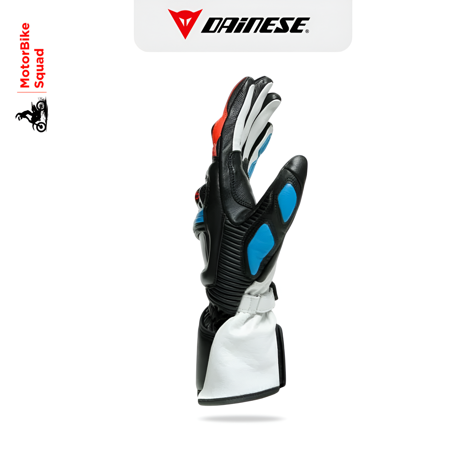 Dainese Druid 3 Leather Gloves Blue - MotorBike Squad